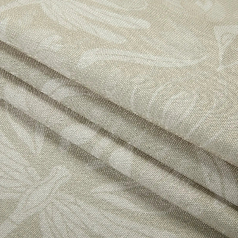 Kate Frost Pattern Cotton Drapery Pleated- -TWOPAGES