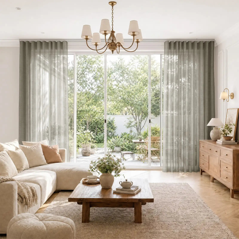 Flynn Ripple Fold Sheer Curtains¡ªTWOPAGES