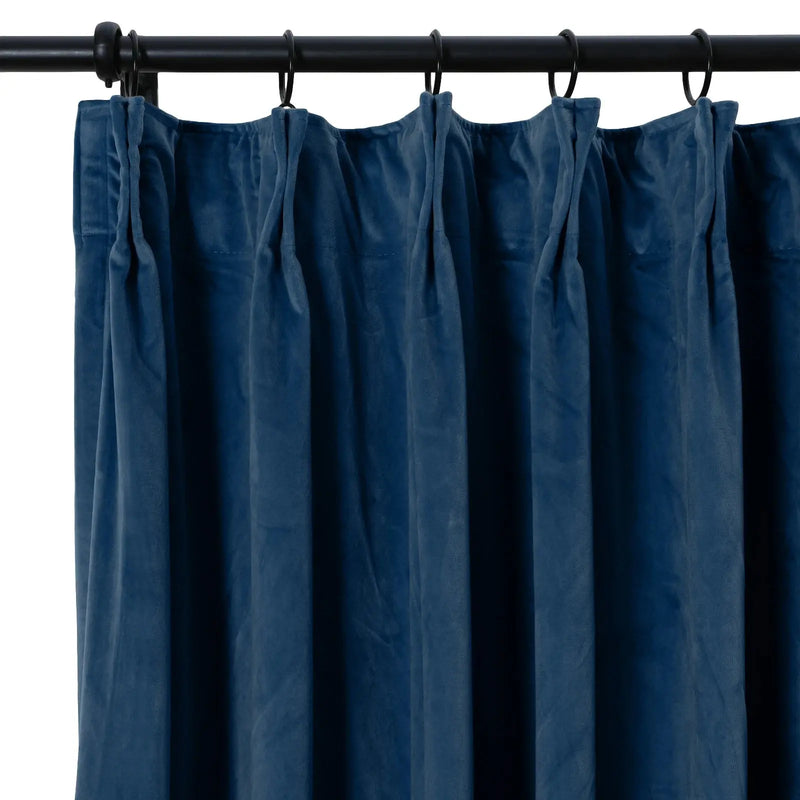 Birkin Velvet Curtain Pleated -TWOPAGES