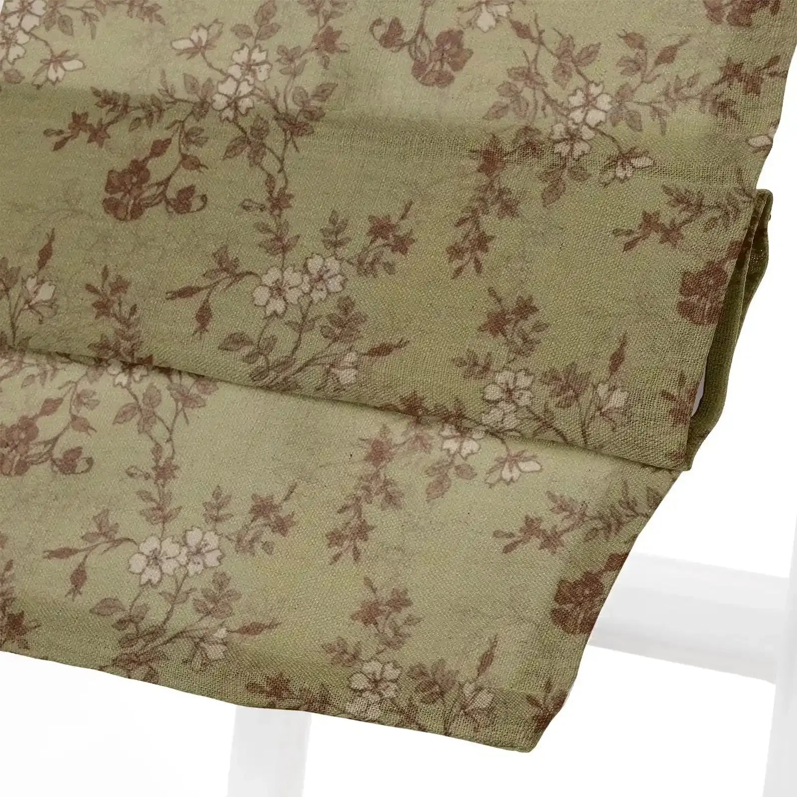 Sara Le Printed Roman Shade Cordless -TWOPAGES