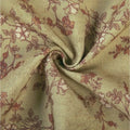 Sara Le Print Linen Pleated Cafe Curtains?-TWOPAGES