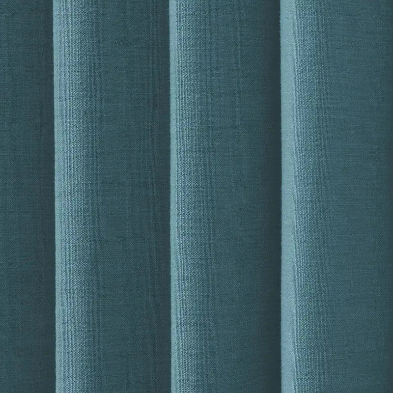 Isabella Heavyweight Cotton Curtain Pleated-?-TWOPAGES