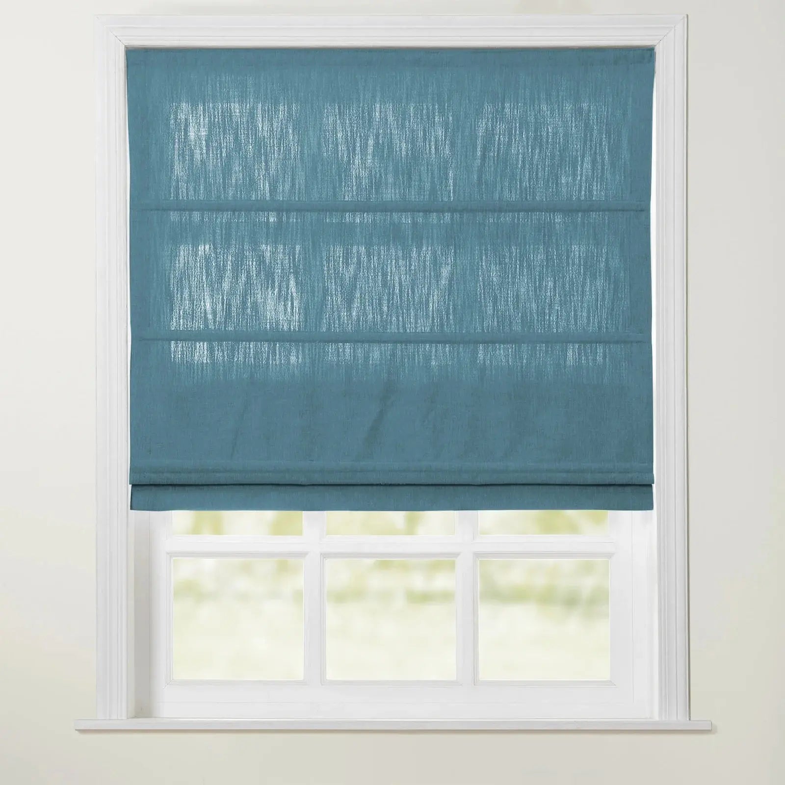 Isabella Cotton Roman Shade Cord Lift- -TWOPAGES