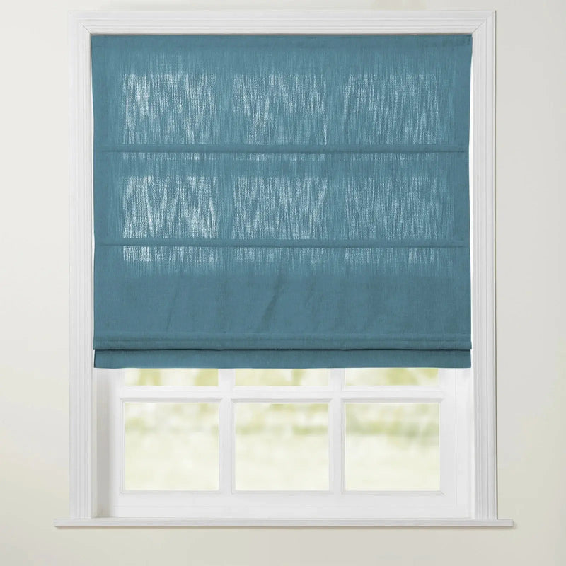 Isabella Cotton Roman Shade Cord Lift- -TWOPAGES