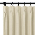 Isabella Heavyweight Cotton Curtain Pleated-?-TWOPAGES