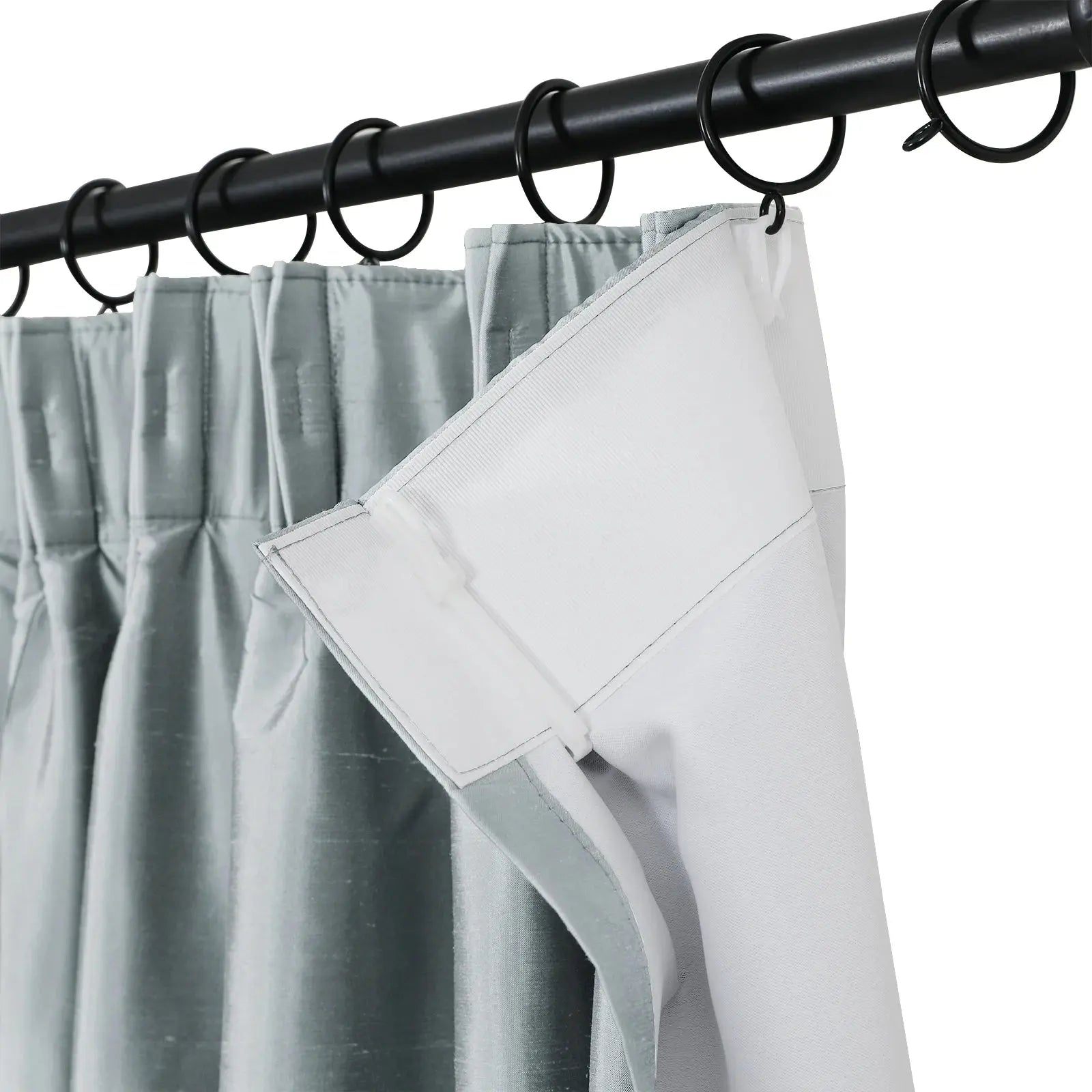 Selman Dupioni Silk Curtain Pleated?-TWOPAGES