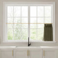 Liz Linen Pleated Cafe Curtains?-TWOPAGES