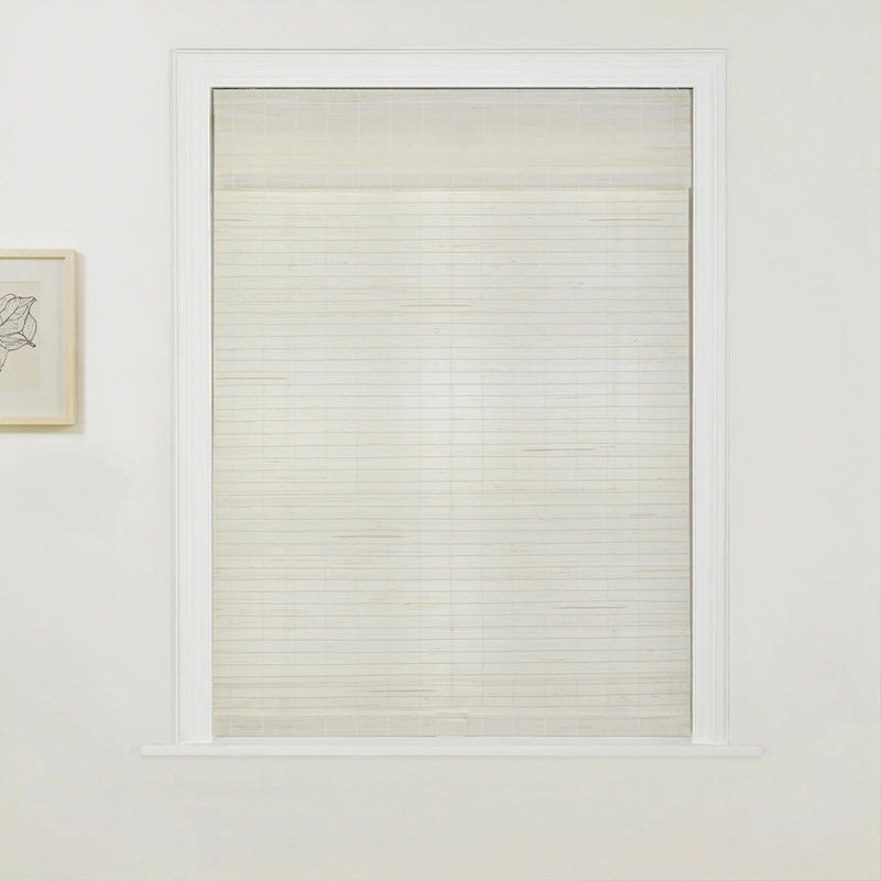 Rae Natural Ramie Jute Woven Wood Shades - Series W
