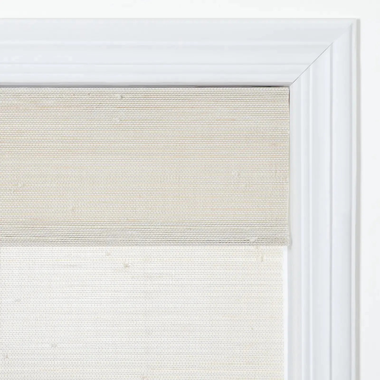 Rae Natural Ramie Jute Woven Wood Blinds - Series D-?-TWOPAGES CURTAINS