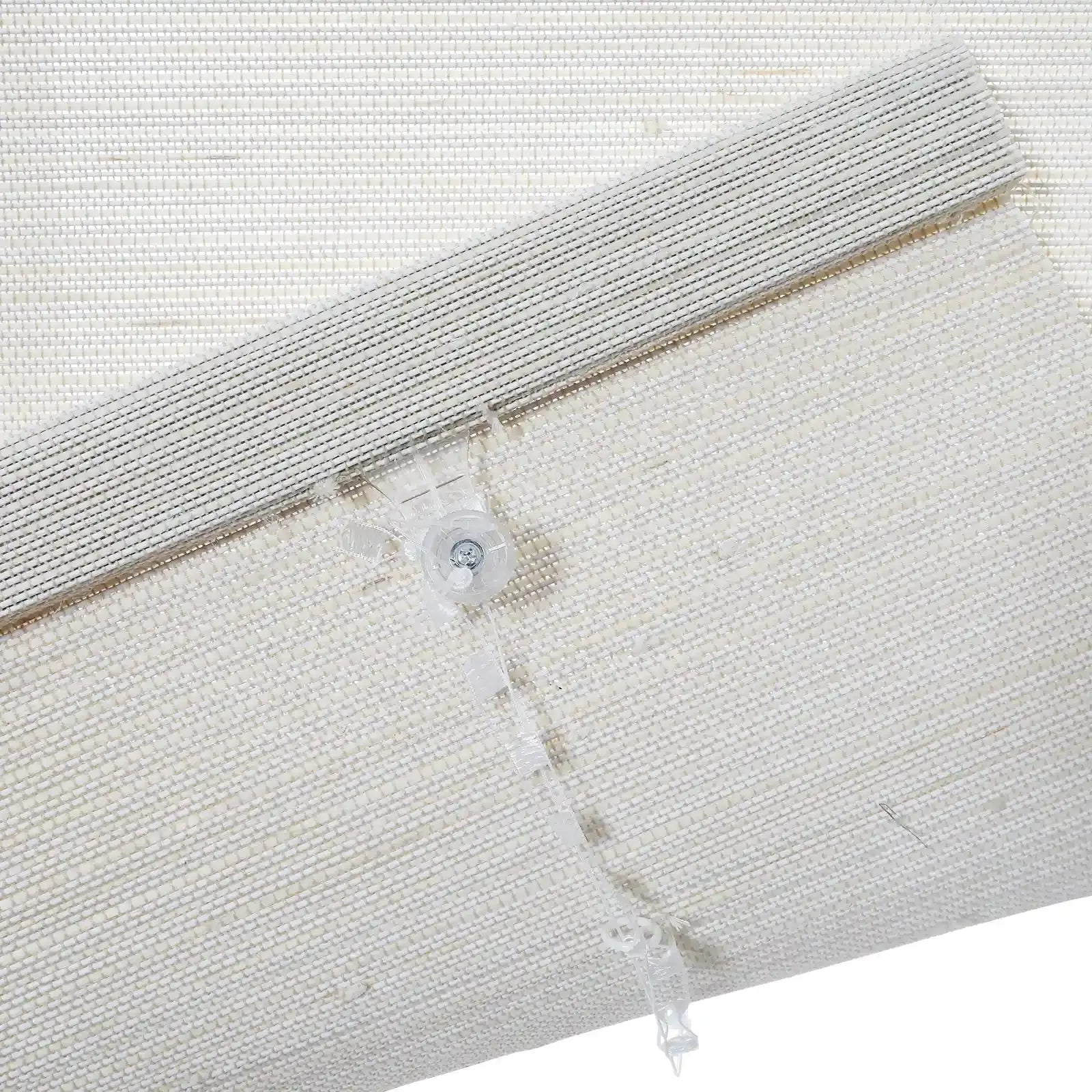 Rae Natural Ramie Jute Woven Wood Blinds - Series D-?-TWOPAGES CURTAINS