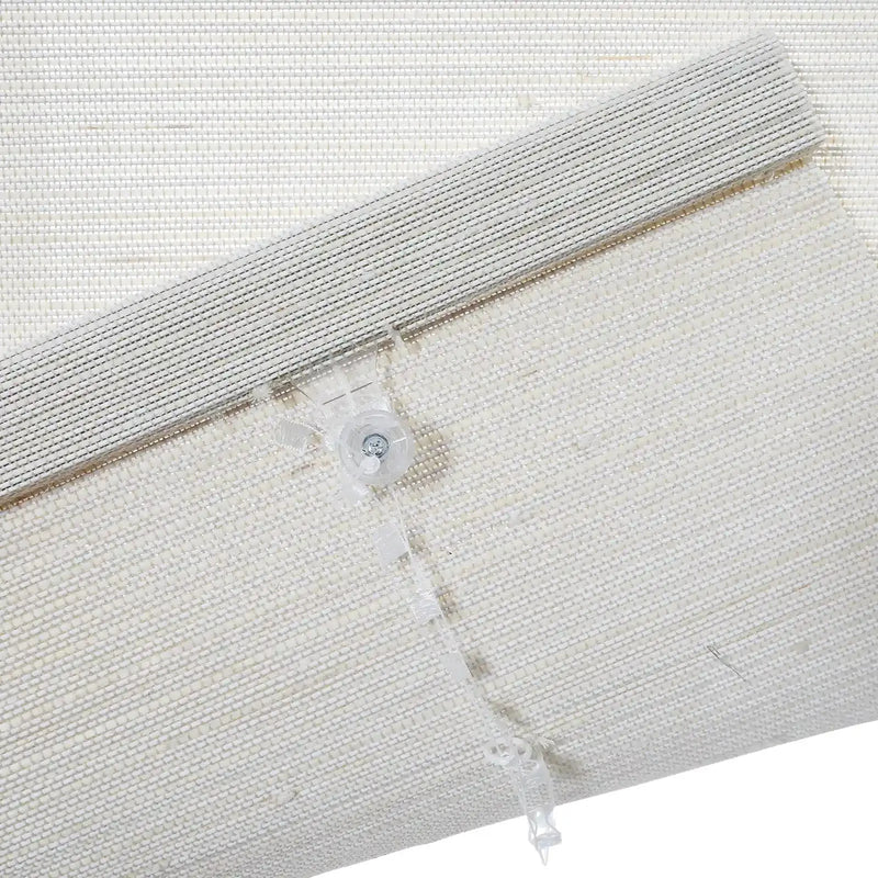 Rae Natural Ramie Jute Woven Wood Blinds - Series D-?-TWOPAGES CURTAINS