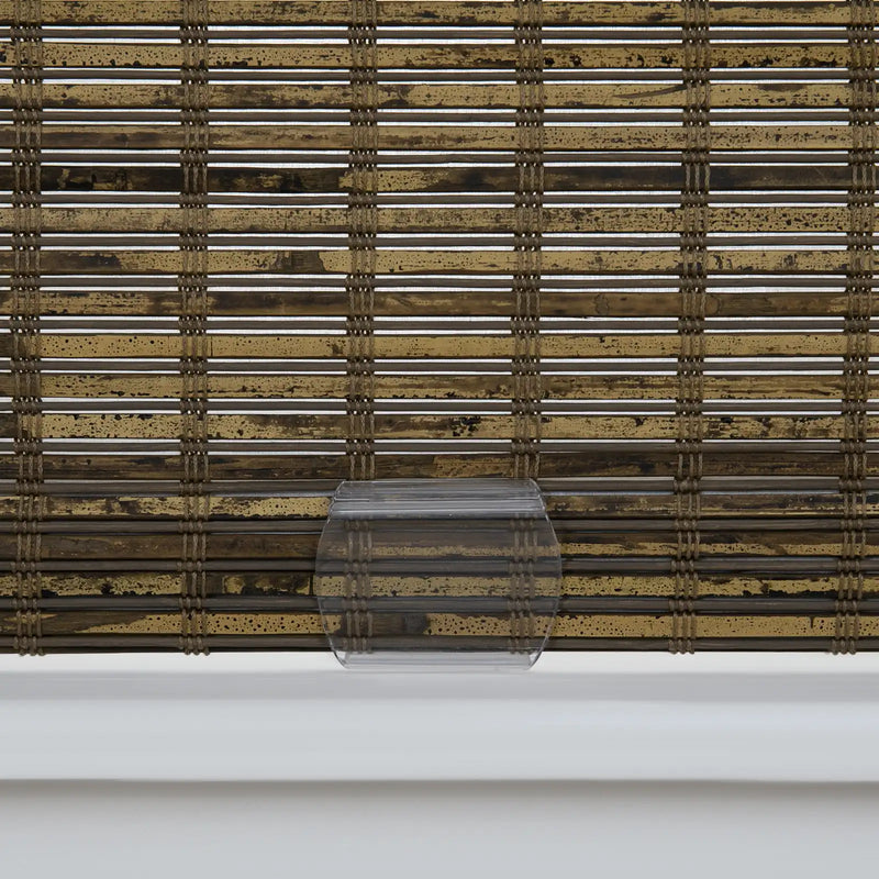 Rae Natural Ramie Jute Woven Wood Shades - Series W