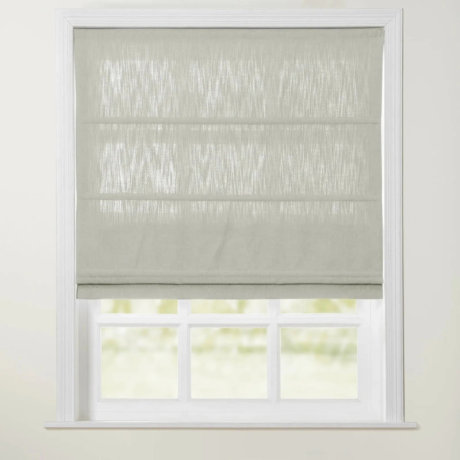 Isabella Cotton Roman Shade Cord Lift- -TWOPAGES