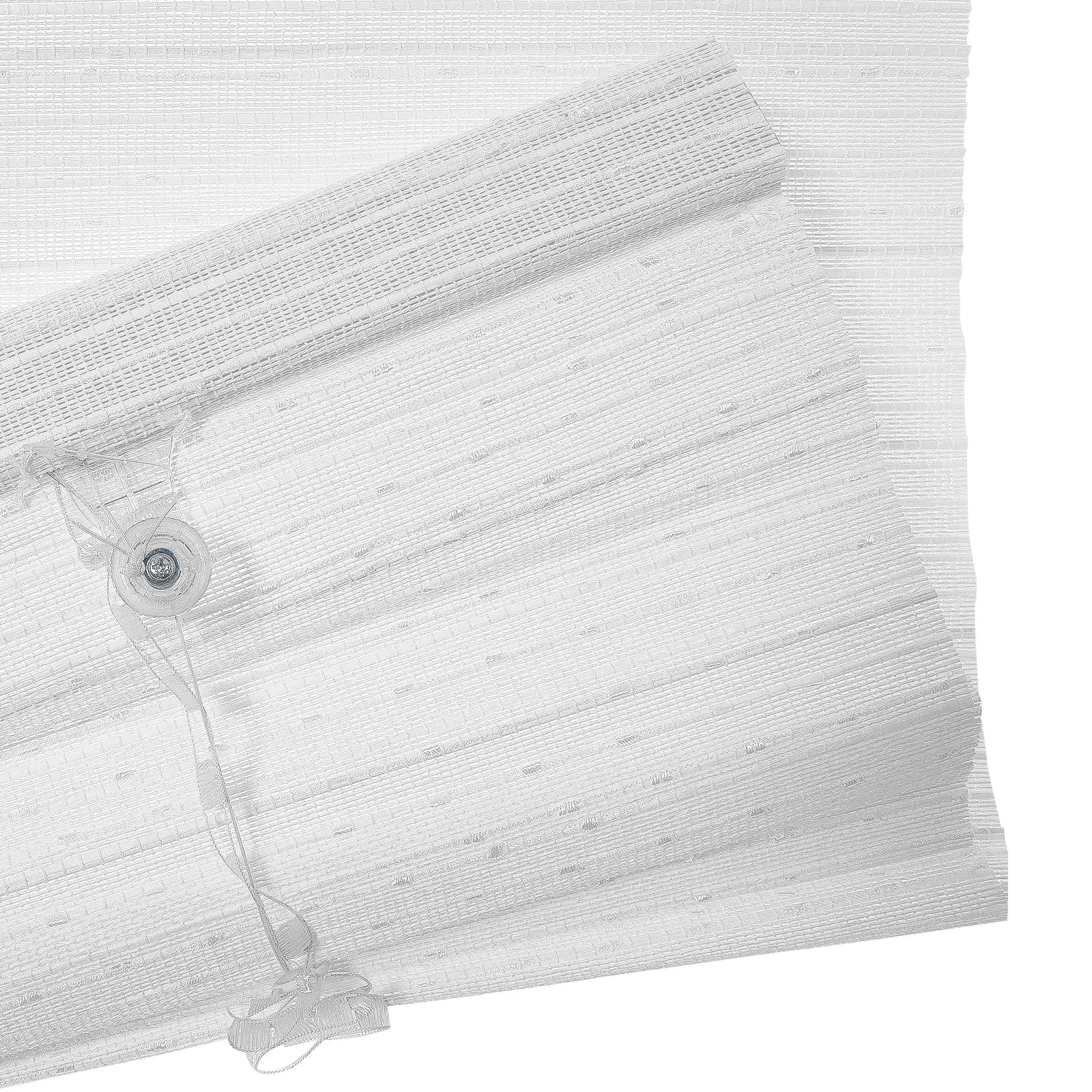 Rae Natural Ramie Flax Woven Wood Blinds - Series C-?-TWOPAGES CURTAINS