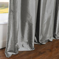Selman Dupioni Silk Curtain Pleated?-TWOPAGES
