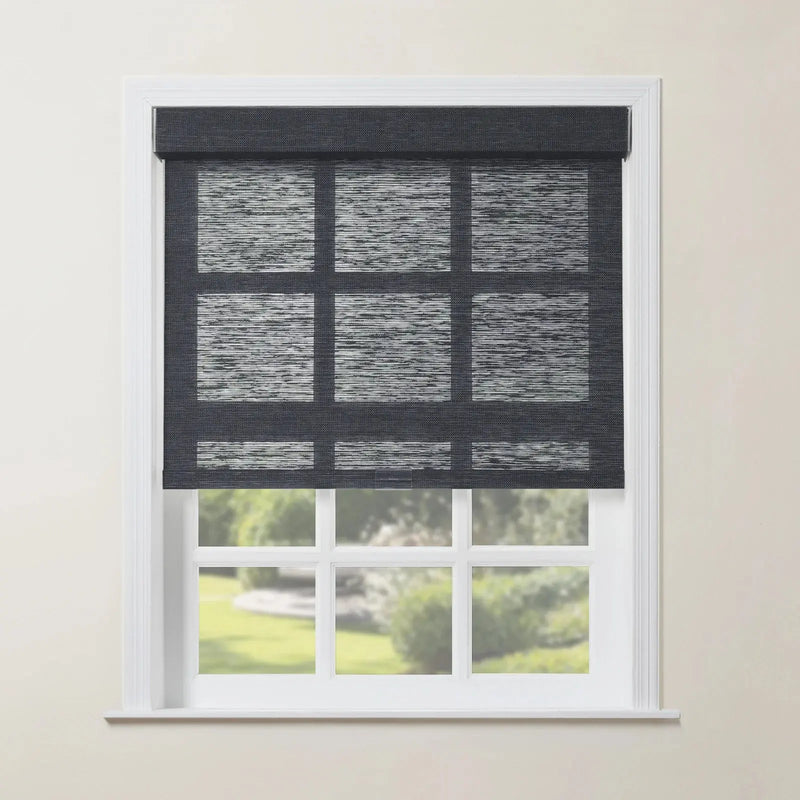 Rae Natural Jute Woven Wood Roller Blinds Cordless-?-TWOPAGES
