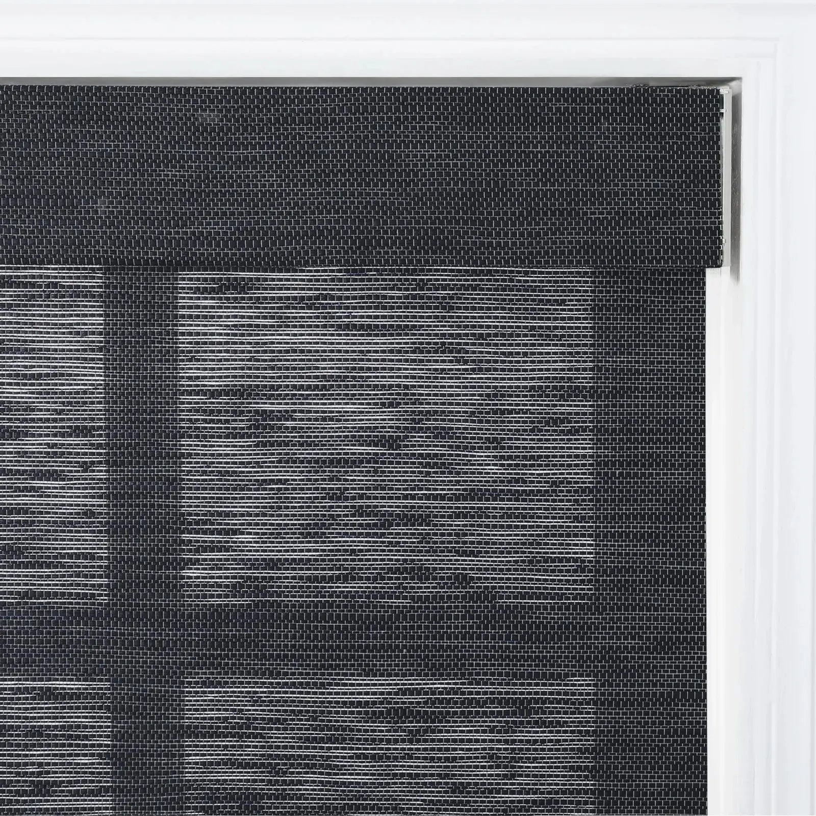 Rae Natural Jute Woven Wood Roller Blinds Cordless-?-TWOPAGES