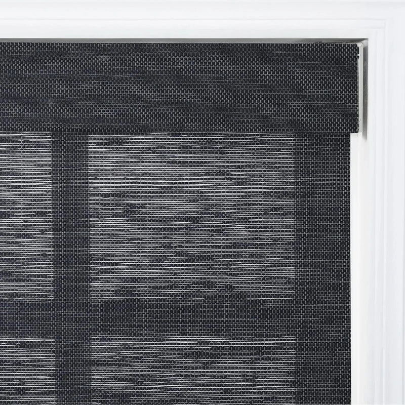 Rae Natural Jute Woven Wood Roller Blinds Cordless-?-TWOPAGES