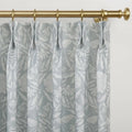 Leah Berin Garden Botanical Cotton Print Drapery Pleated- -TWOPAGES