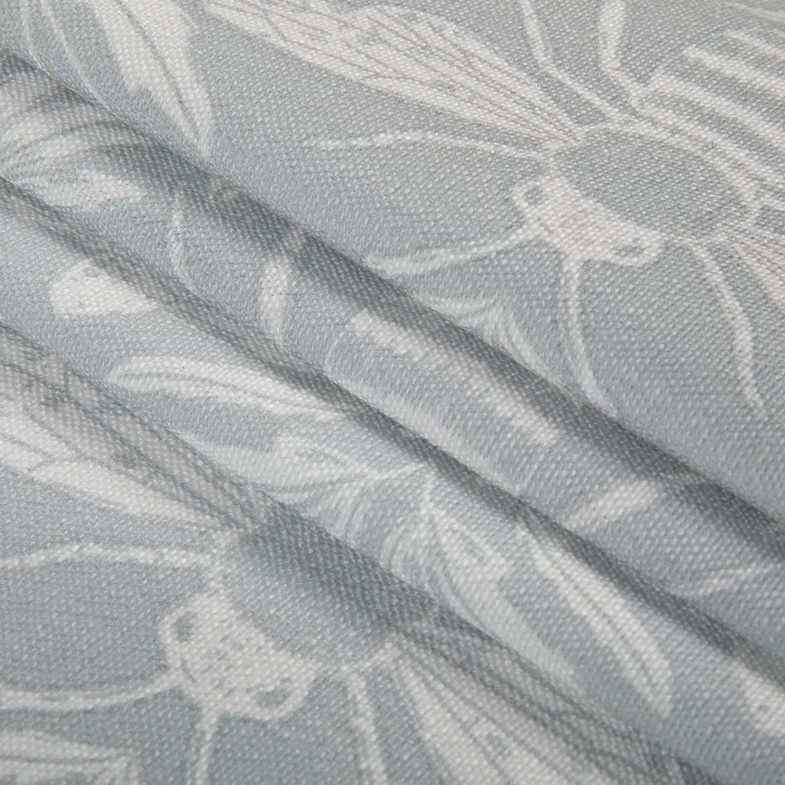 Leah Berin Garden Botanical Cotton Print Drapery Pleated- -TWOPAGES