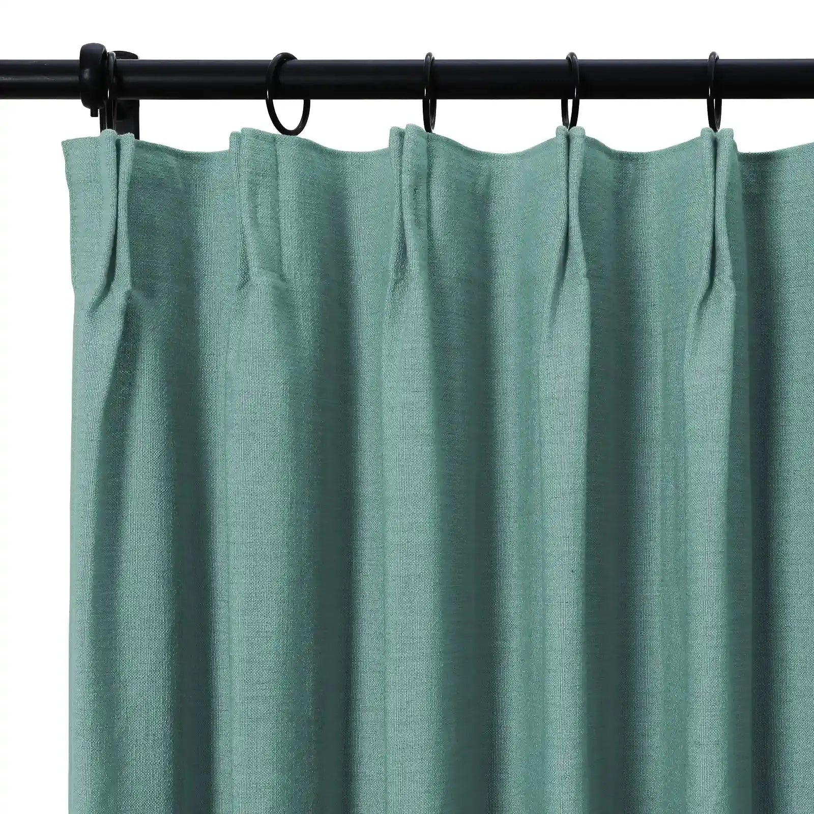 Isabella Heavyweight Cotton Drapery Pleated- -TWOPAGES