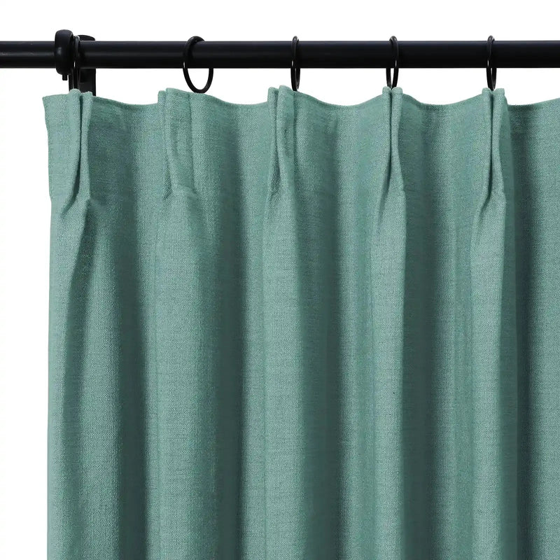 Isabella Heavyweight Cotton Drapery Pleated- -TWOPAGES