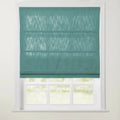 Isabella Cotton Roman Shade Cord Lift- -TWOPAGES
