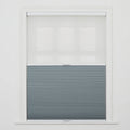 Aura No-Drill Day Night Blackout Cellular Window Blinds Cordless