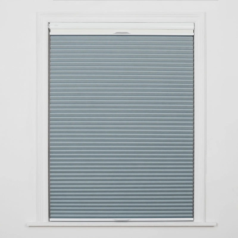 Aura No-Drill Day Night Blackout Cellular Window Blinds Cordless