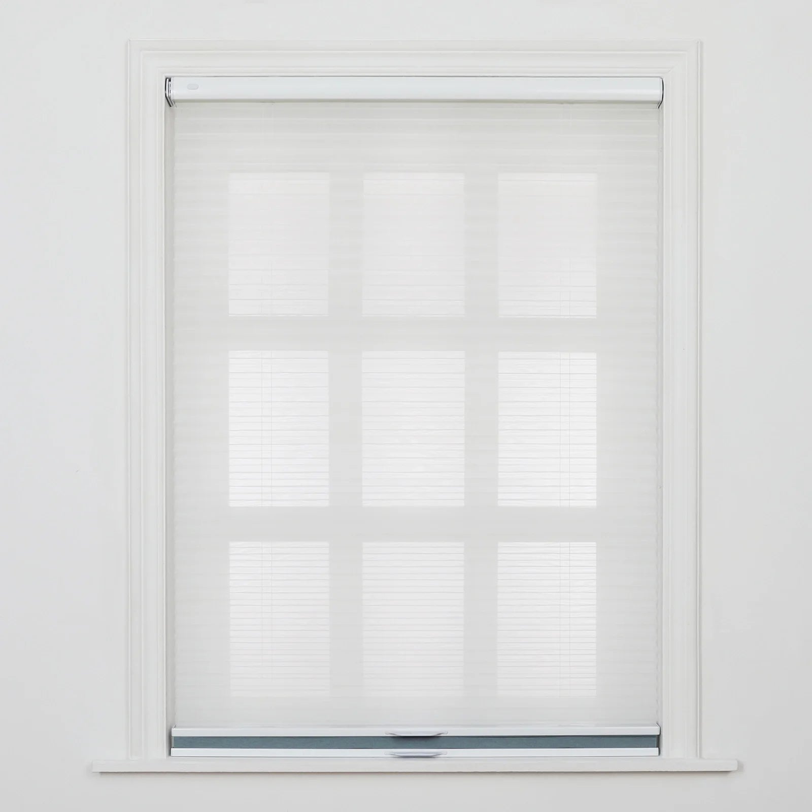Aura No-Drill Day Night Blackout Cellular Window Blinds Cordless