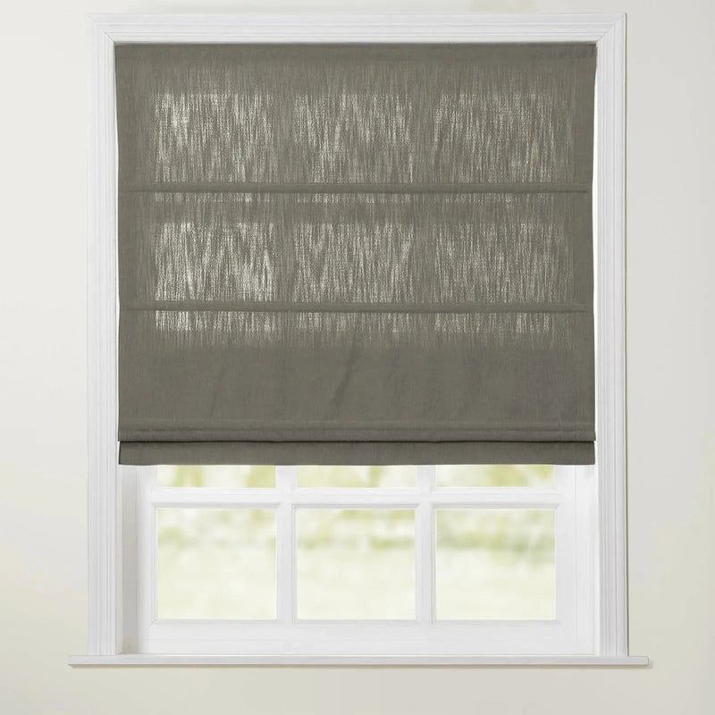 Isabella Cotton Roman Shade Cord Lift- -TWOPAGES