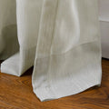 Florida Embossed White Semi Sheer Curtain Pleated?-TWOPAGES