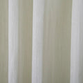 Florida Embossed White Semi Sheer Curtain Pleated?-TWOPAGES