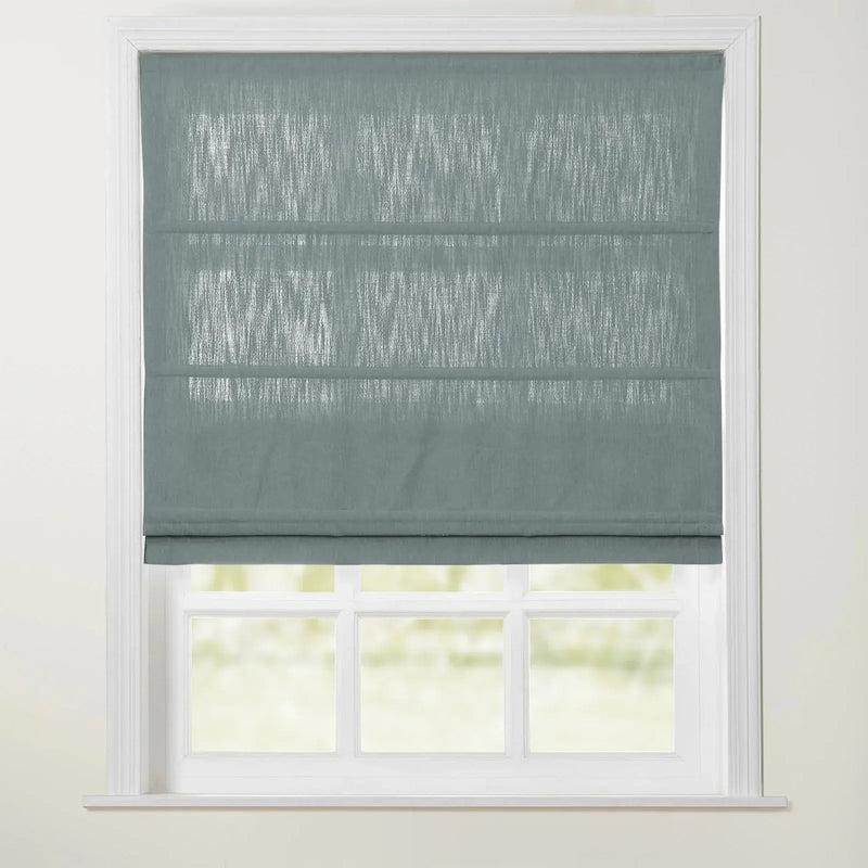Isabella Cotton Roman Shade Cord Lift- -TWOPAGES