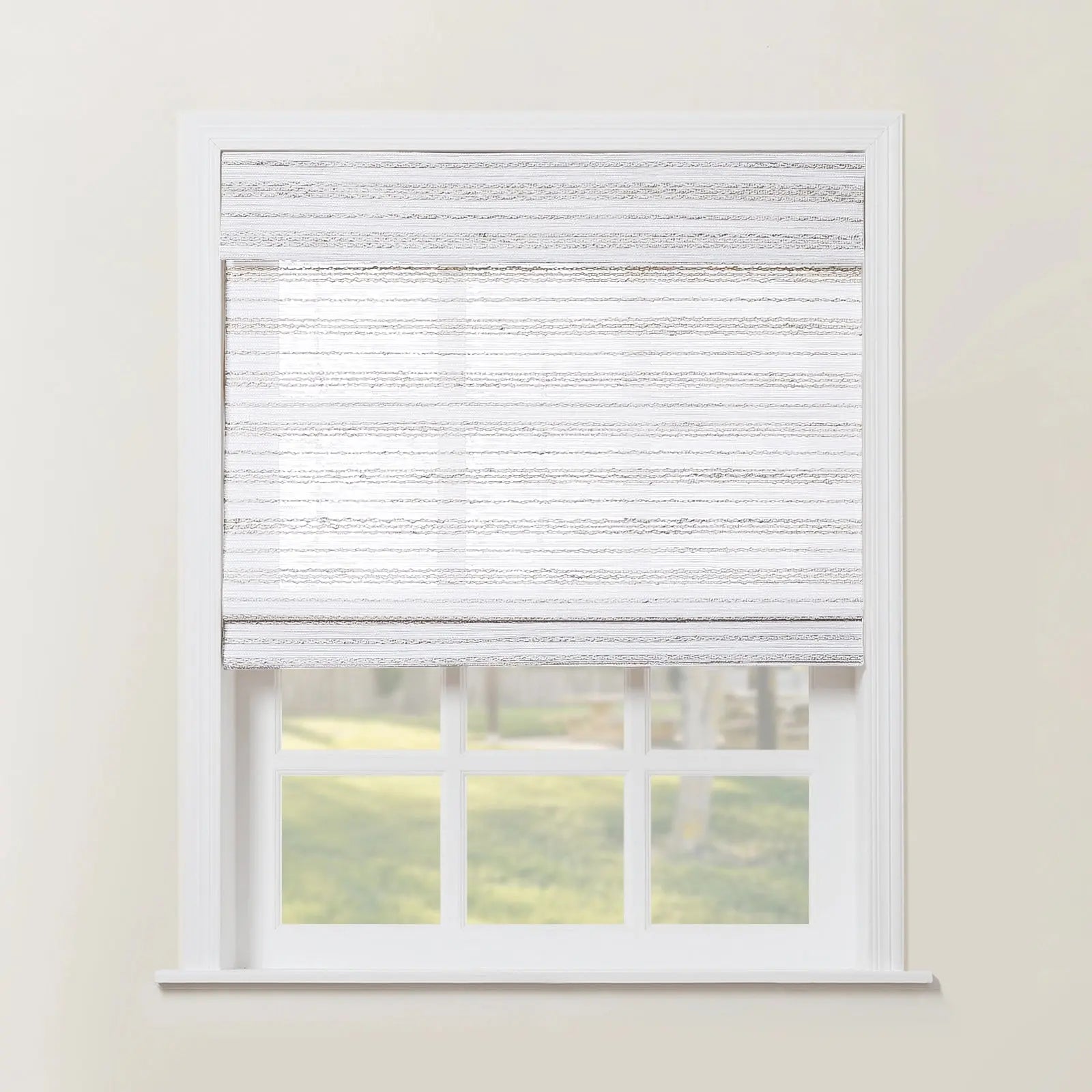 Rae Natural Ramie Flax Woven Wood Blinds - Series C-?-TWOPAGES CURTAINS