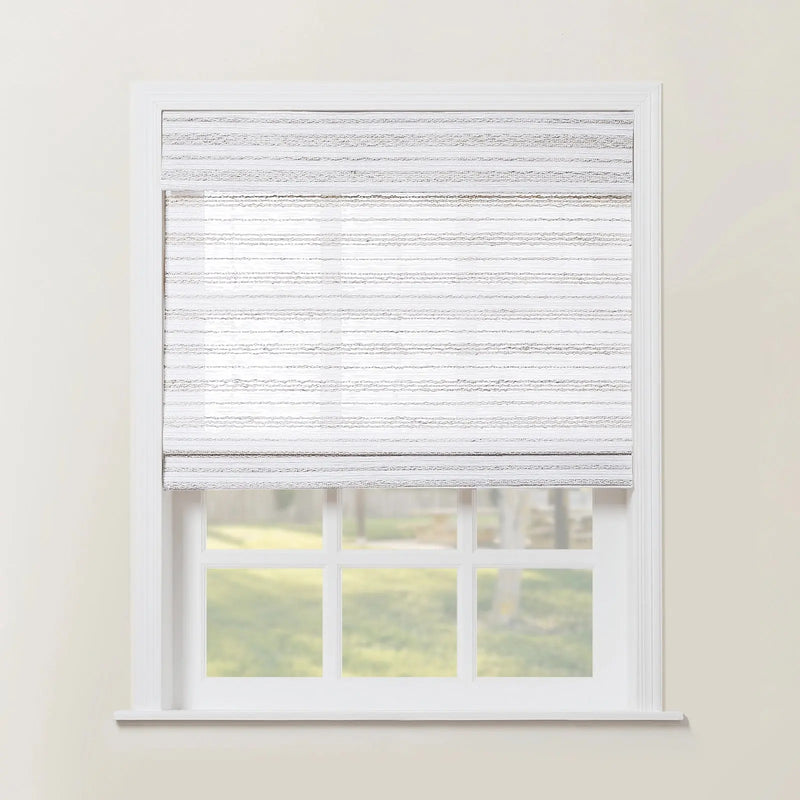 Rae Natural Ramie Flax Woven Wood Blinds - Series C-?-TWOPAGES CURTAINS