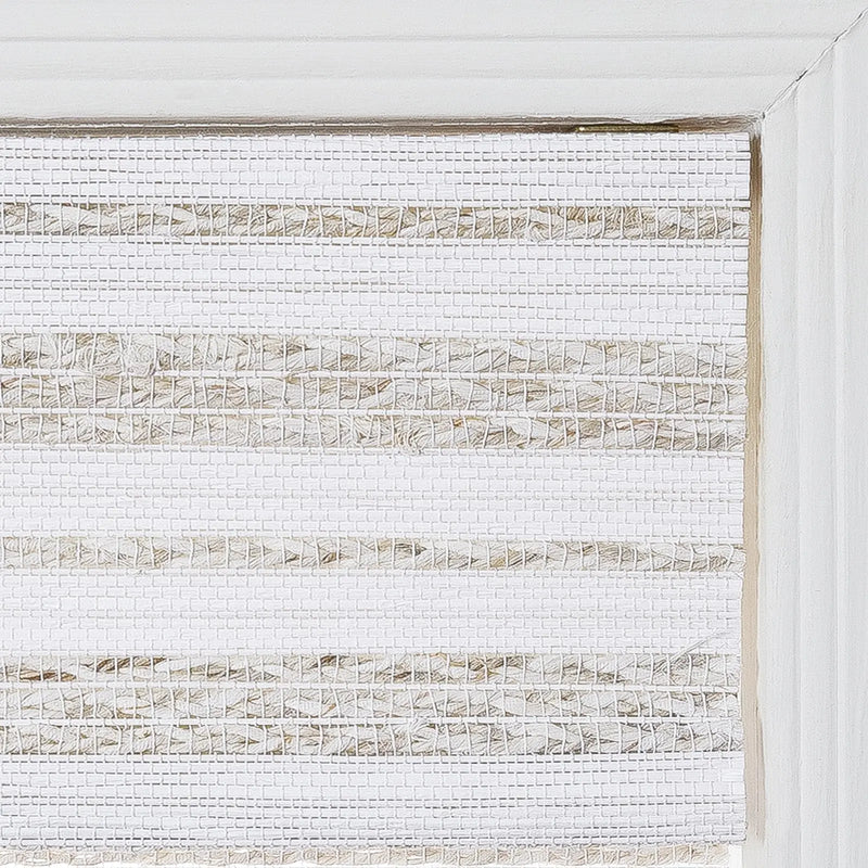 Rae Natural Ramie Flax Woven Wood Blinds - Series C-?-TWOPAGES CURTAINS