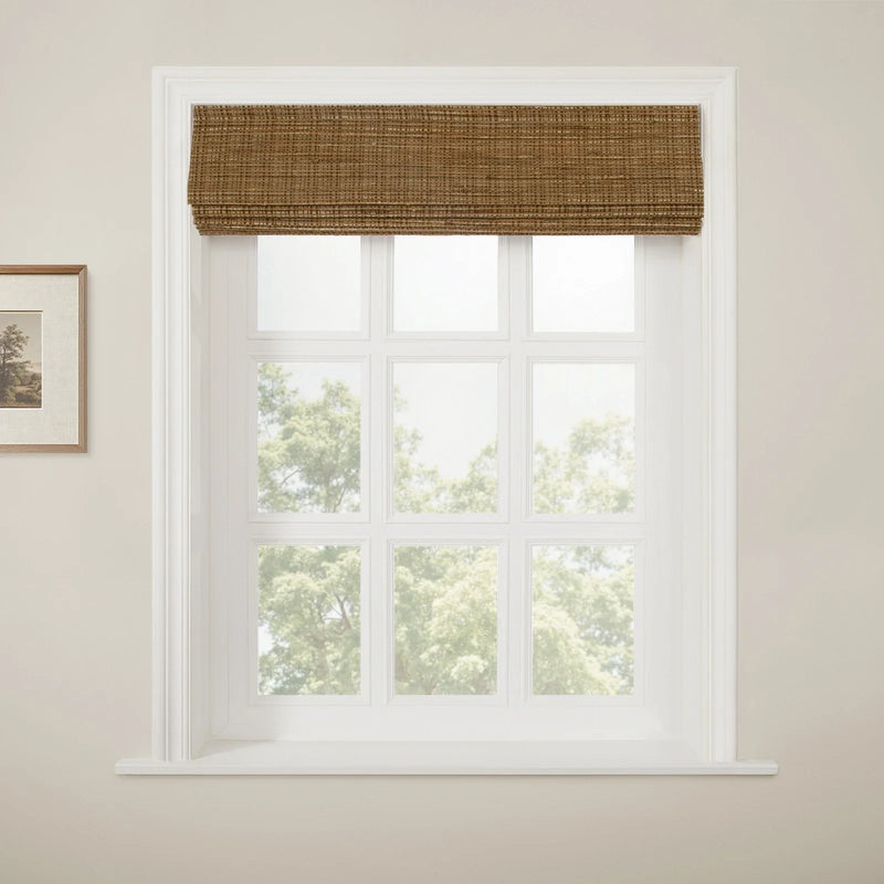 Rae Natural Ramie Jute Woven Wood Shades - Series W