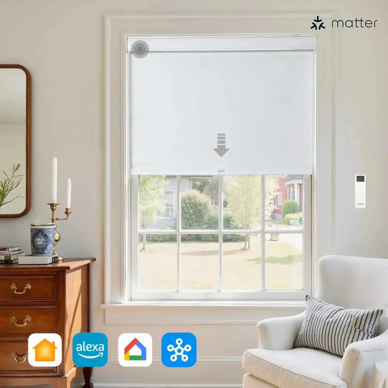 Alvin Motorized Waterproof Blackout Roller Blind?-TWOPAGES