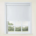 Alvin Motorized Waterproof Blackout Roller Blind-?Snow M112-1-TWOPAGES
