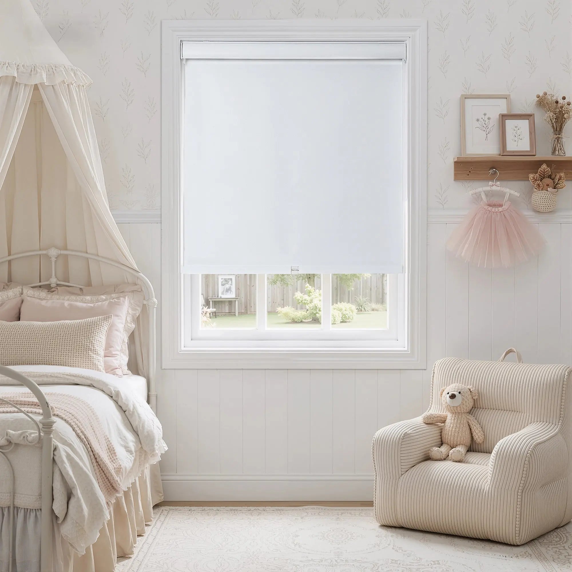 Alvin Waterproof Blackout Cordless Roller Blinds-?-TWOPAGES