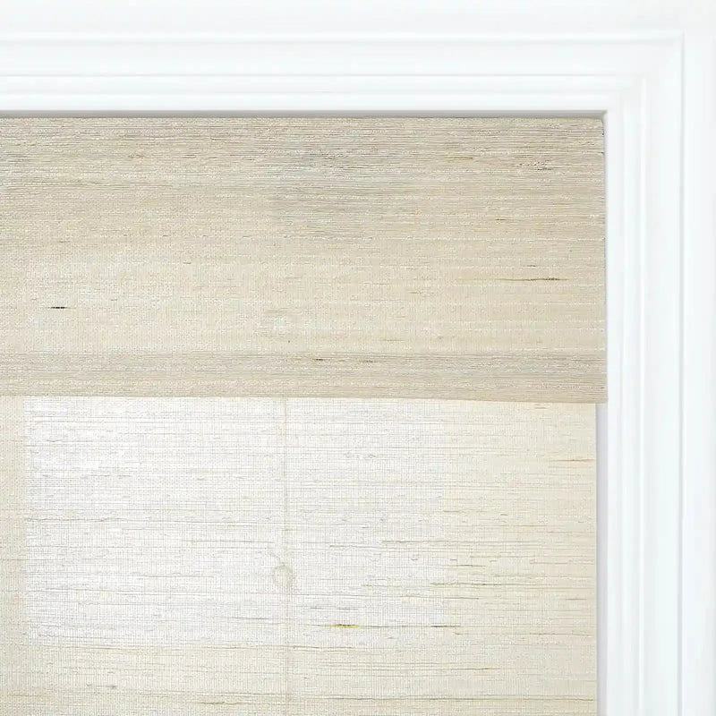 Rae Natural Ramie Jute Woven Wood Blinds - Series M?-TWOPAGES CURTAINS