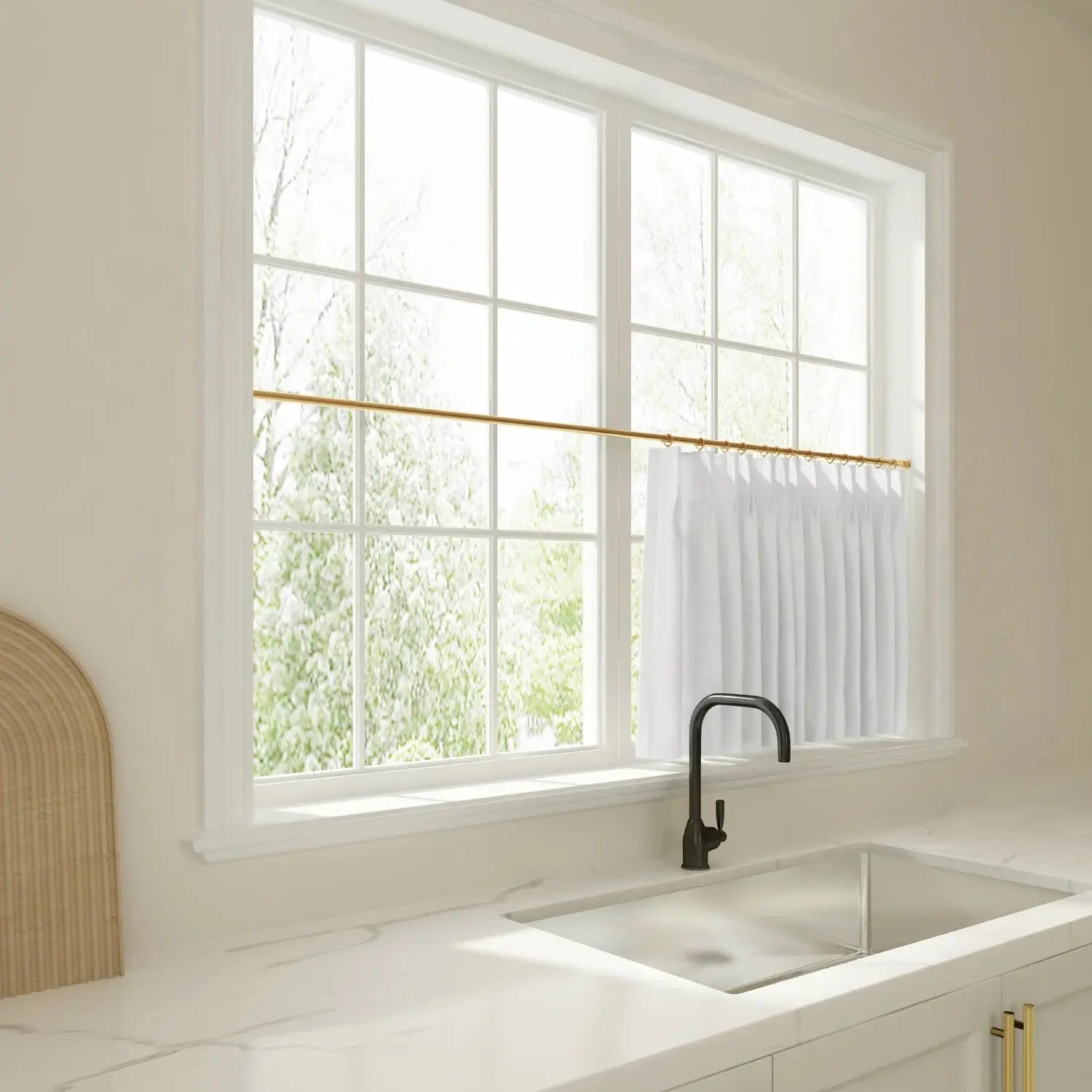 Liz Linen Pleated Cafe Curtains?-TWOPAGES