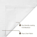 Lila 100% Blackout Drape Pleated- -TWOPAGES