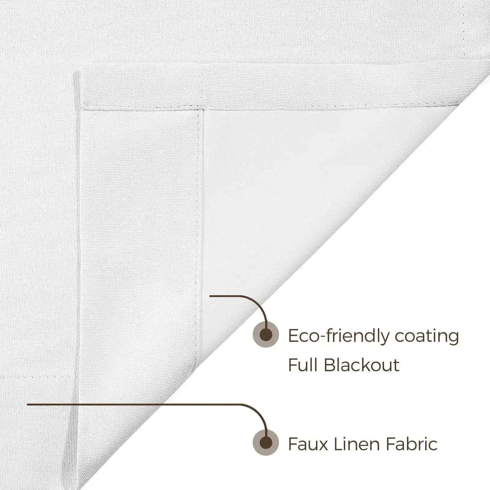 Lila 100% Blackout Drape Pleated- -TWOPAGES