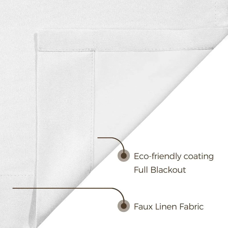 Lila 100% Blackout Drape Pleated- -TWOPAGES