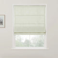 Holly Botanical Boho No-Drill Flat Fold Roman Blind Cordless