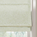 Holly Botanical Boho No-Drill Flat Fold Roman Blind Cordless