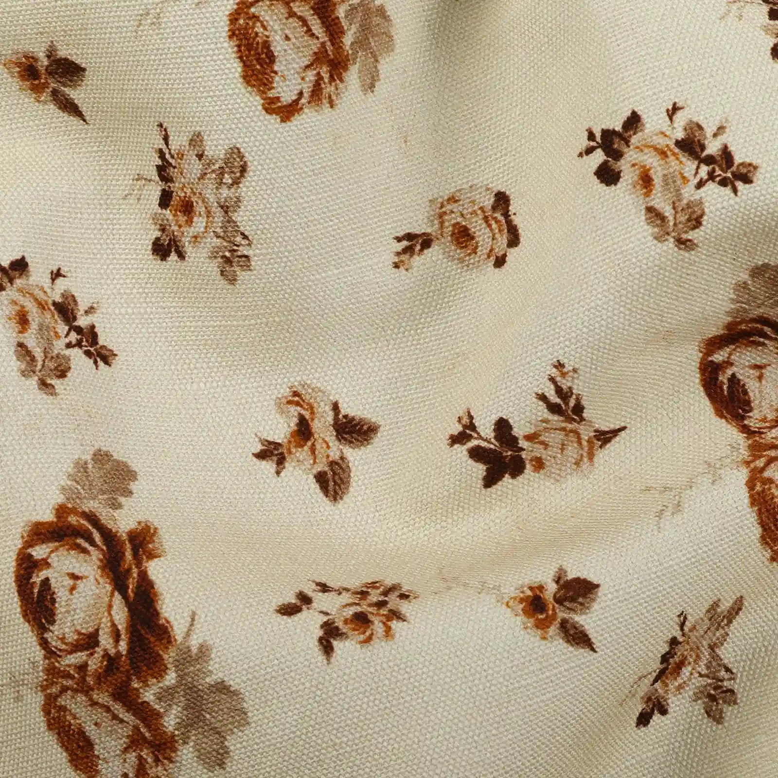 MS. MAVERICK MUSE x TWOPAGES Pastoral Printed Linen Cotton Pleated Curtains
