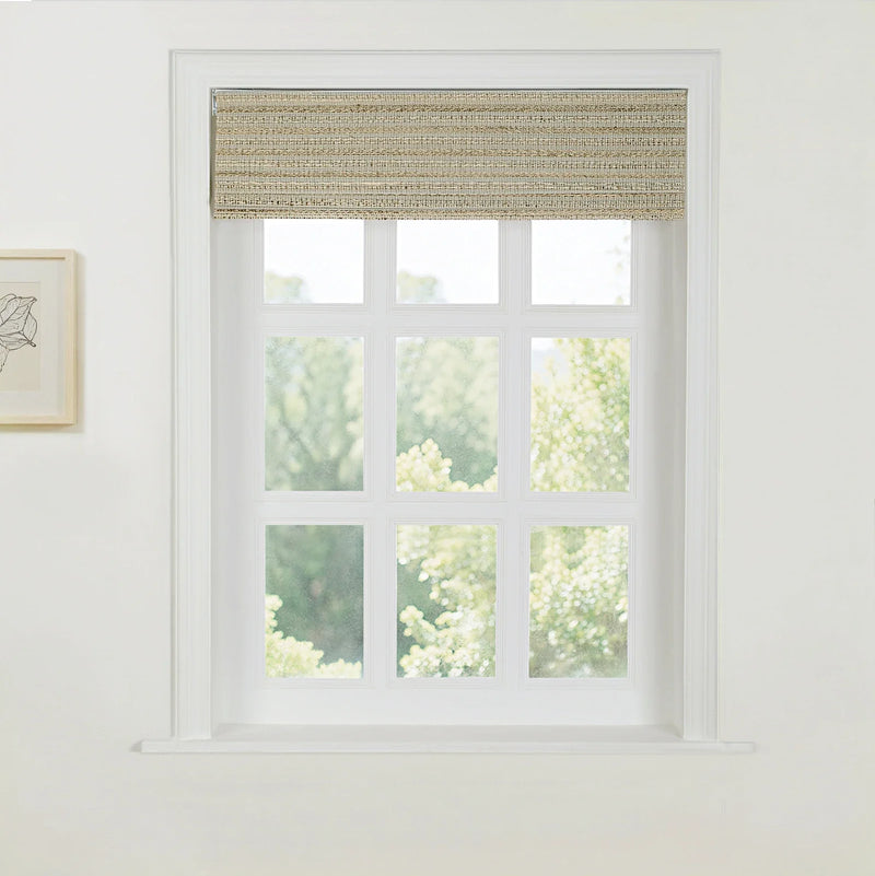 Rae Natural Ramie Jute Woven Wood Shades - Series W